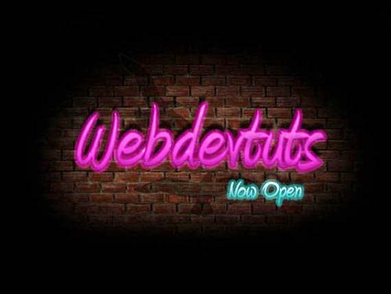 Fancy Neon Text Effects Fancy Neon Text Effects