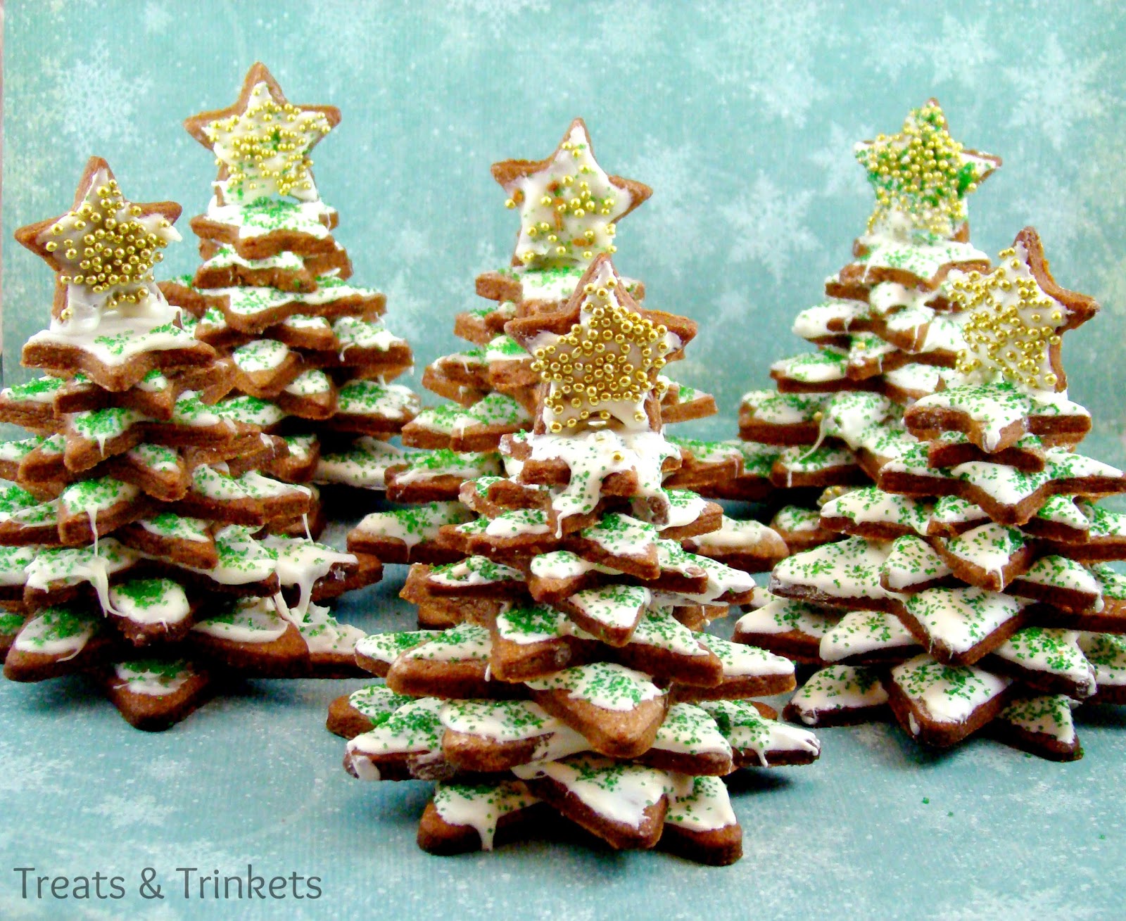 Treats & Trinkets Christmas Tree Cookie Stacks & the Year in Review