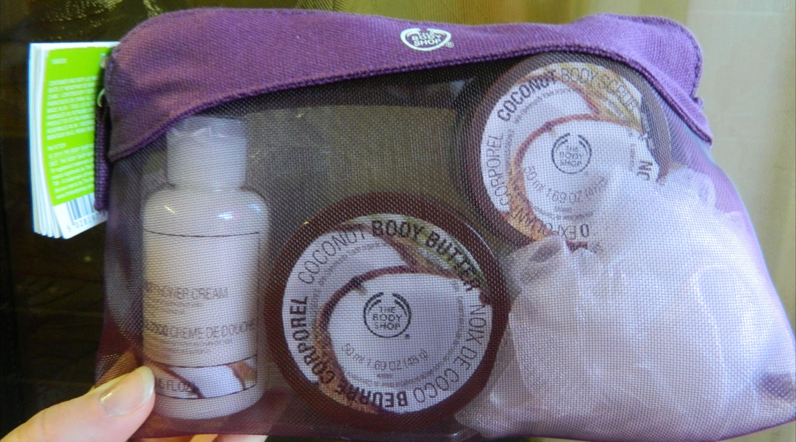 Sugar and Sparkle Product Review The Body Shop Coconut Gift Bag