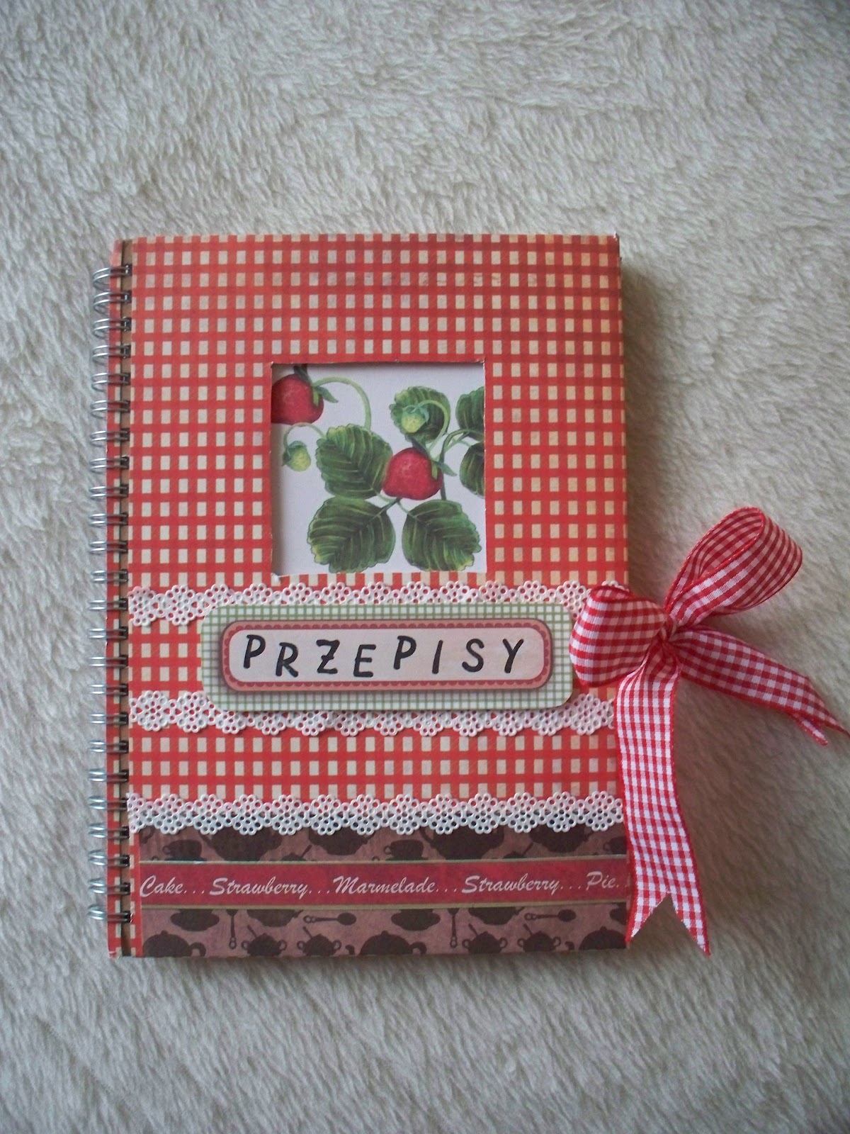Scrapbooking Zeszyt na przepisy