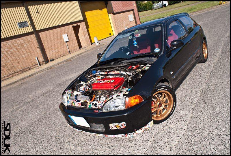 Honda Hatchback JDM Modified Automotive Car Center