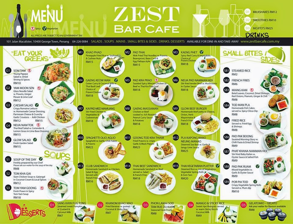 Zest Bar Cafe Glow Hotel, Penang I Blog My Way