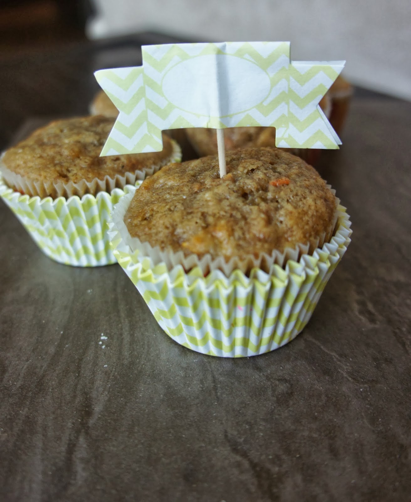 yums and loves Apple and Carrot Muffins