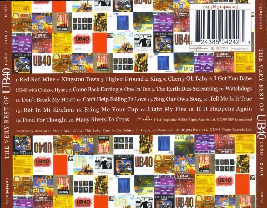 UB40, The Very Best Of (1980-2000) Full Album Zip