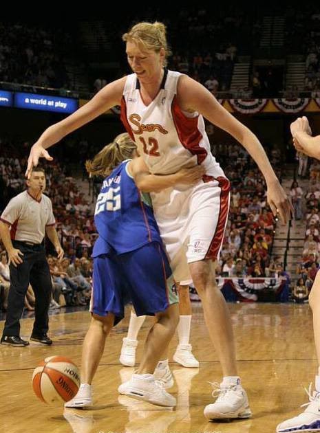 Megan Rossee: Margo Dydek Poland Basketball Player 2012