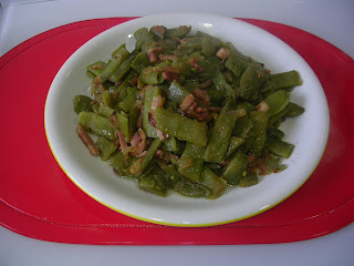 Judias Verdes Con Bacon
