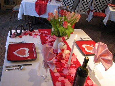 Imagenes para decorar camas y mesas romanticas en san valentin Imagenes para decorar camas y mesas romanticas en san valentin