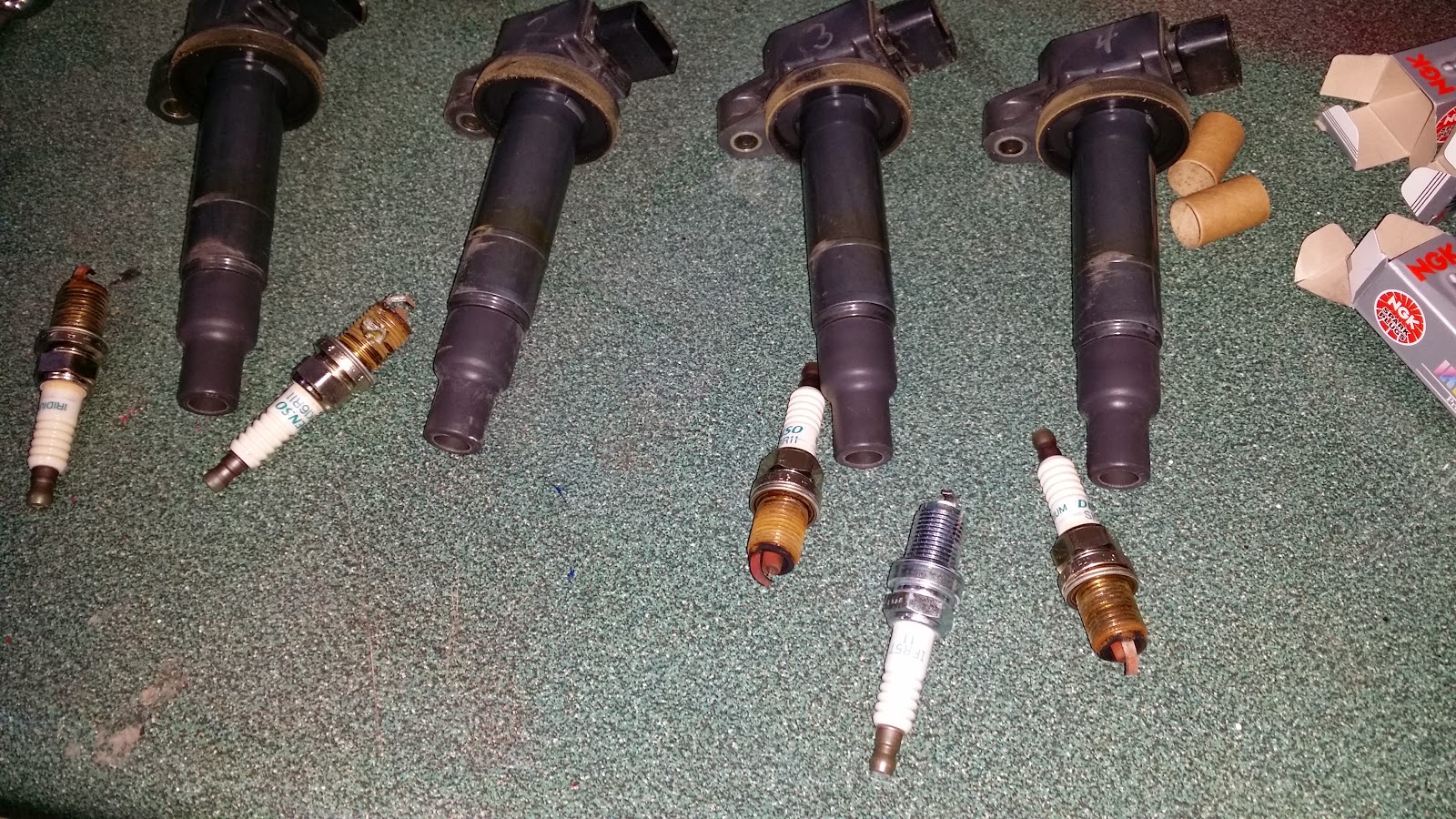 Carey Seznak's Portfolio 2005 2009 Prius spark plugs change