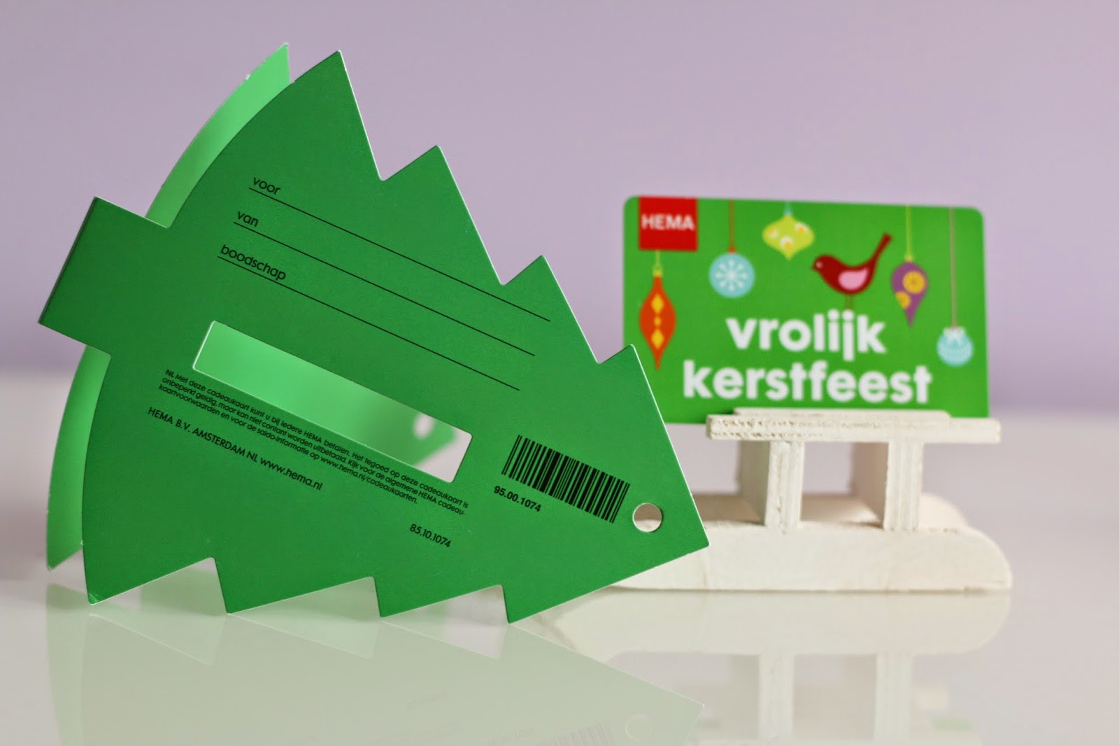 cottoncandyblondies Advent Calendar Day 16 Hema Christmas Gift Card