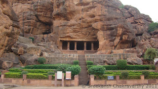 Badami Caves Entrance