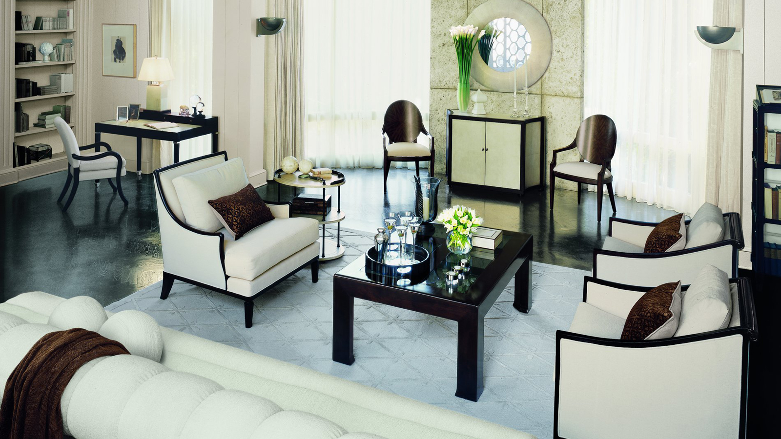 living room art deco furniture