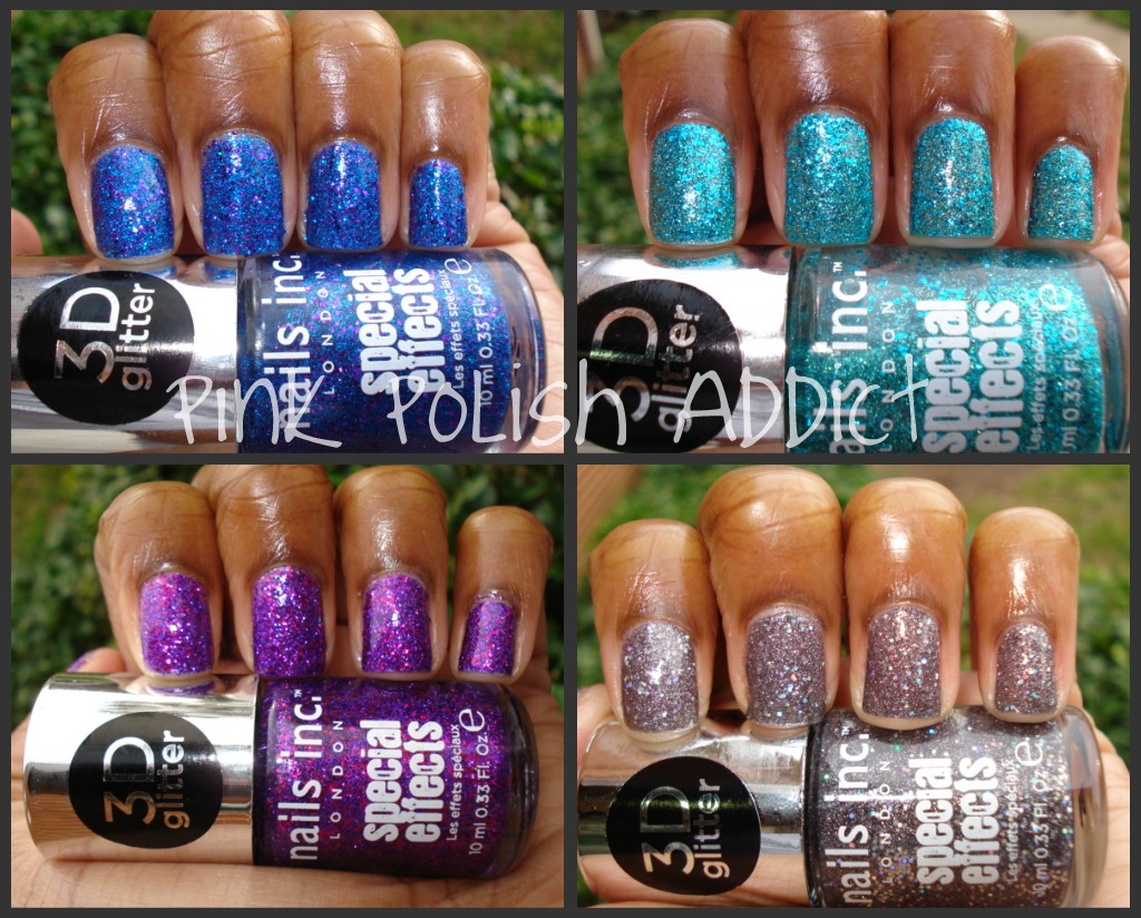 For each polish I used Kensington Caviar base coat (by Nails Inc. which is