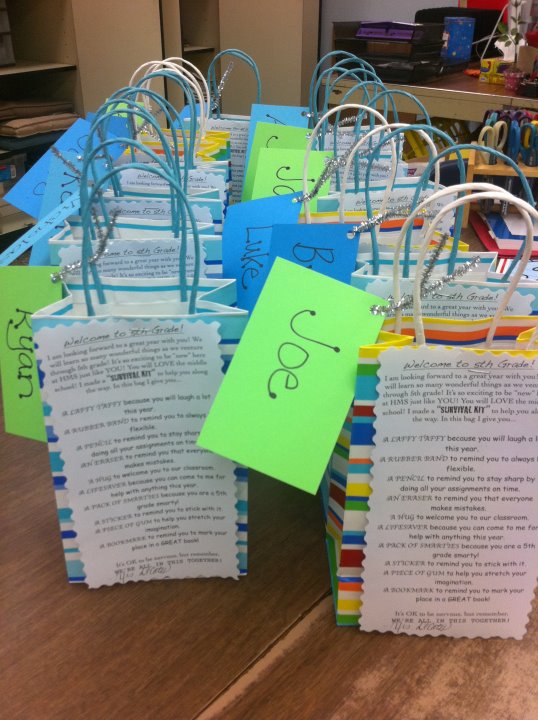 My Love of Teaching Middle School Survival Kits!