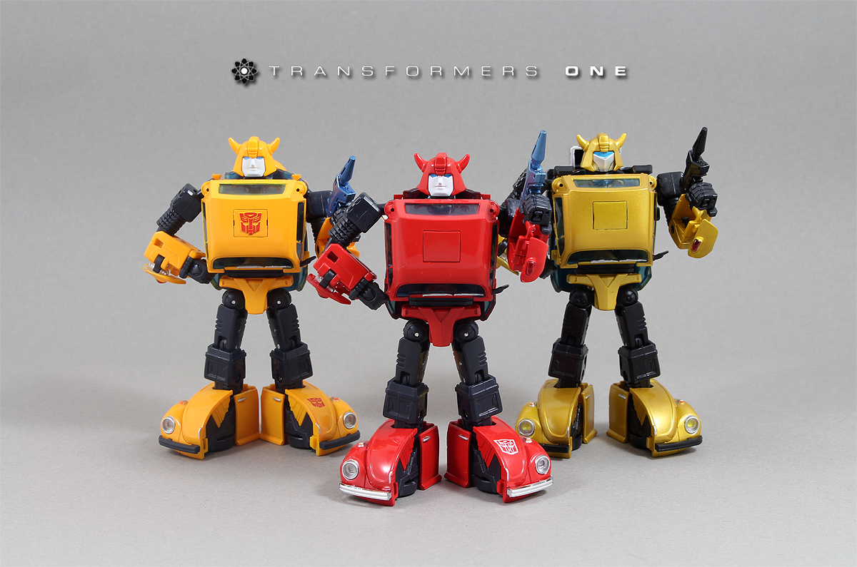 EXCLUSIVE COIN TAKARA Transformers Masterpiece MP-21R BUMBLEBEE Red Body figure 