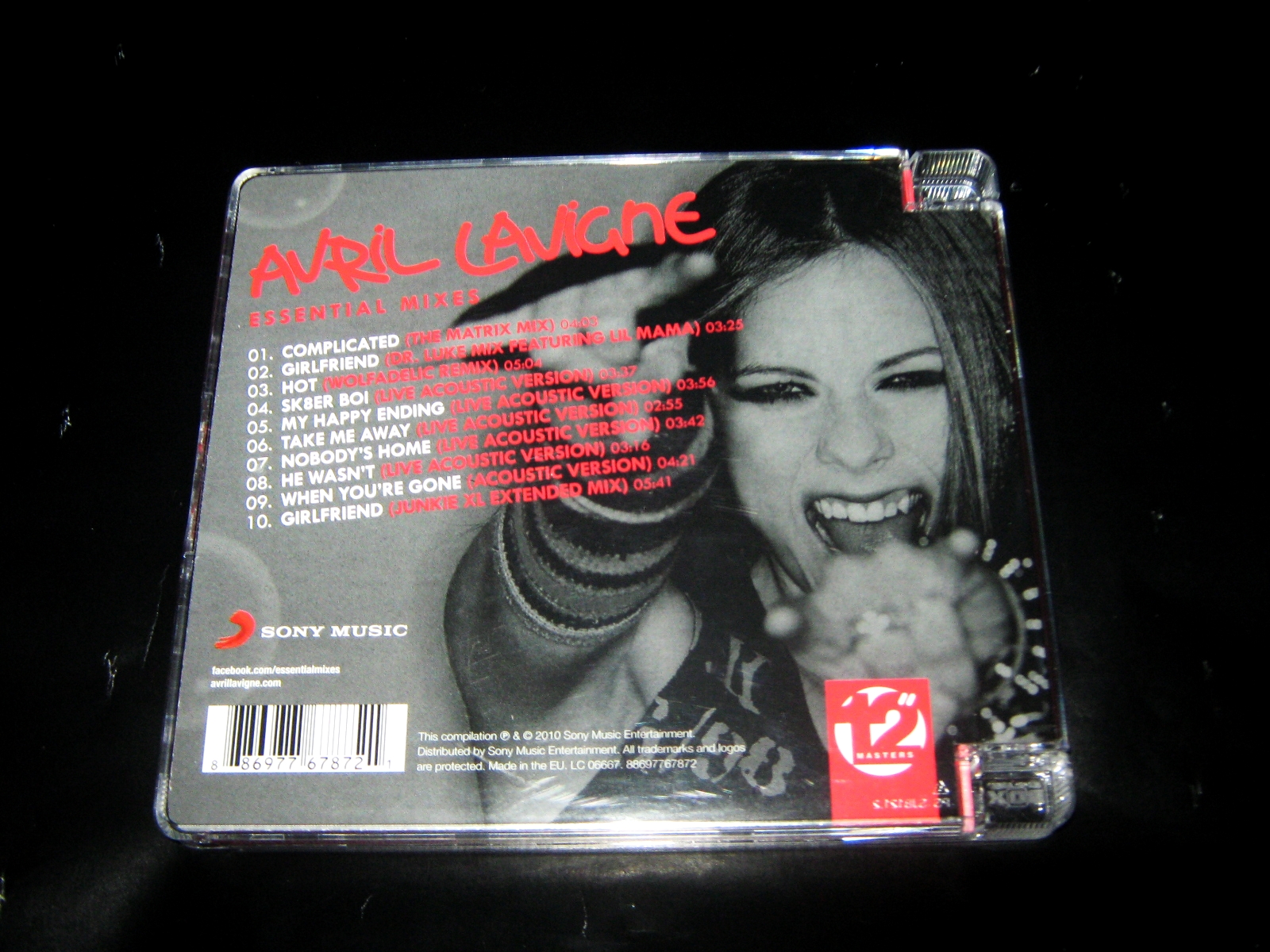 JoMaAB Avril Lavigne's Collection Essential Mixes UK EP