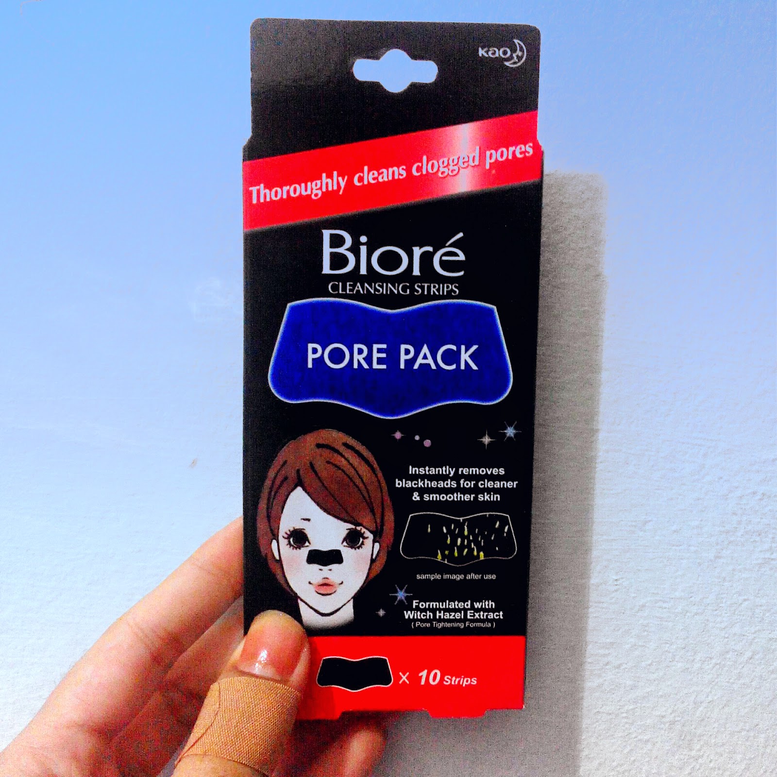 Review Biore Cleansing Strips Pore Pack