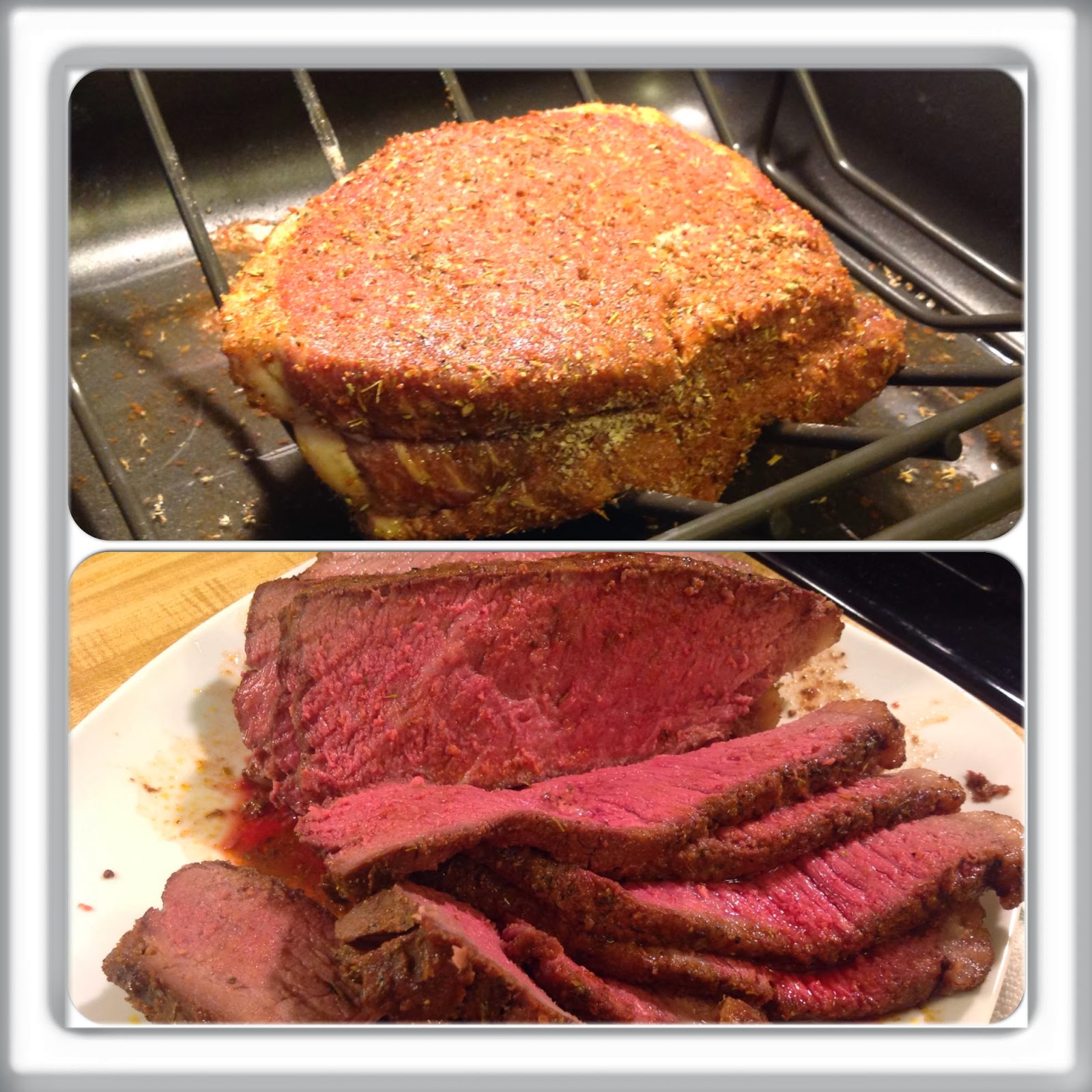 The belly rules the mind Rump Roast