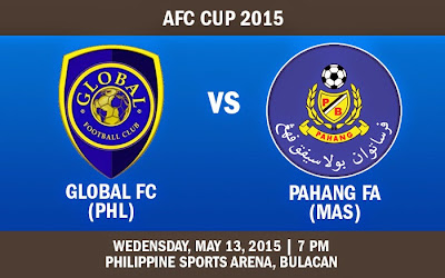 Keputusan Terkini Global FC Vs Pahang 13 Mei 2015 Piala AFC Global FC Vs Pahang 13 Mei 2015 AFC Cup