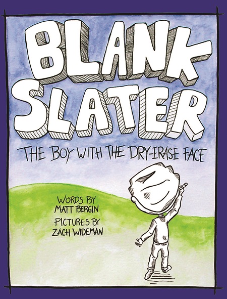 Blank Slater front cover by Zach Wideman