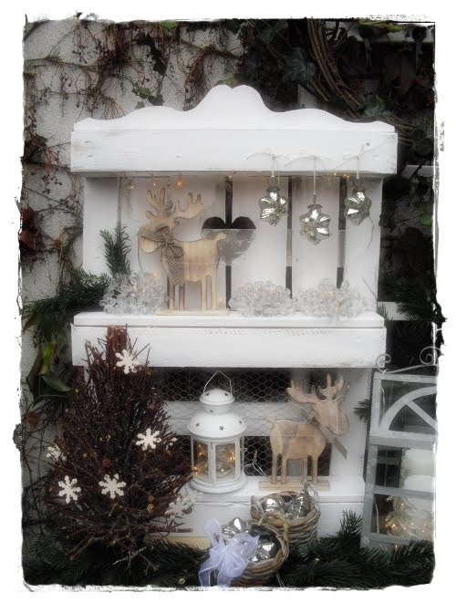 Shabby landhaus: paletten deko.....