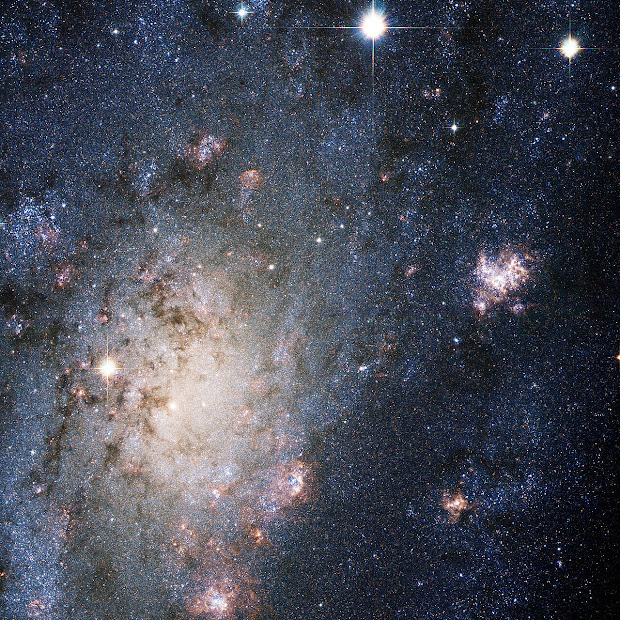 Hubble snaps hyper-bright Supernova in Spiral Galaxy NGC 2403