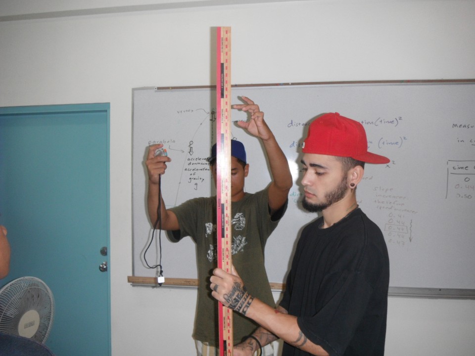 Rolling and falling balls