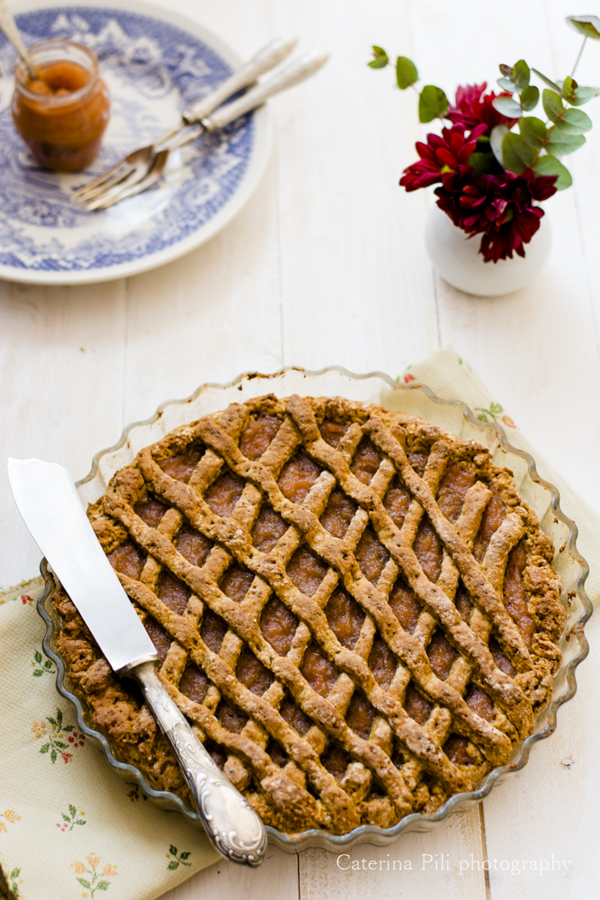 Crostata light con frolla allo yogurt Crostata light con frolla allo yogurt