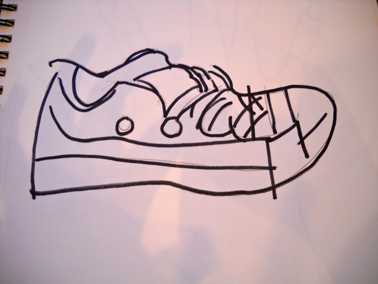 Kristen S Art Class Blog Blind Contour Drawings Hand And Shoe,Easy Drawings Using Sketch Pen