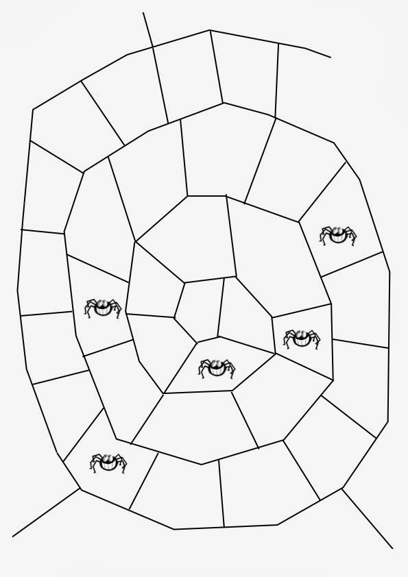 Spider Web Board Game Template Spider Web Board Game Template