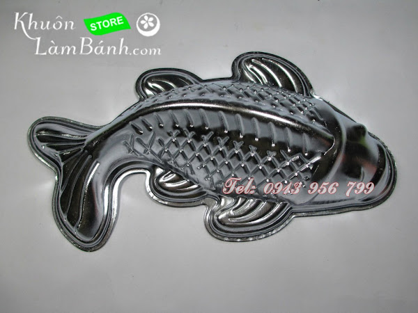 Khuôn làm bánh hình con cá Khuôn làm bánh hình con cá