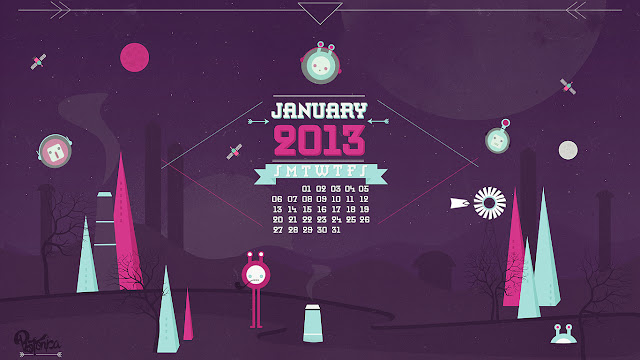 January 2013 Calendar Wallpaper January 2013 Calendar Wallpaper
