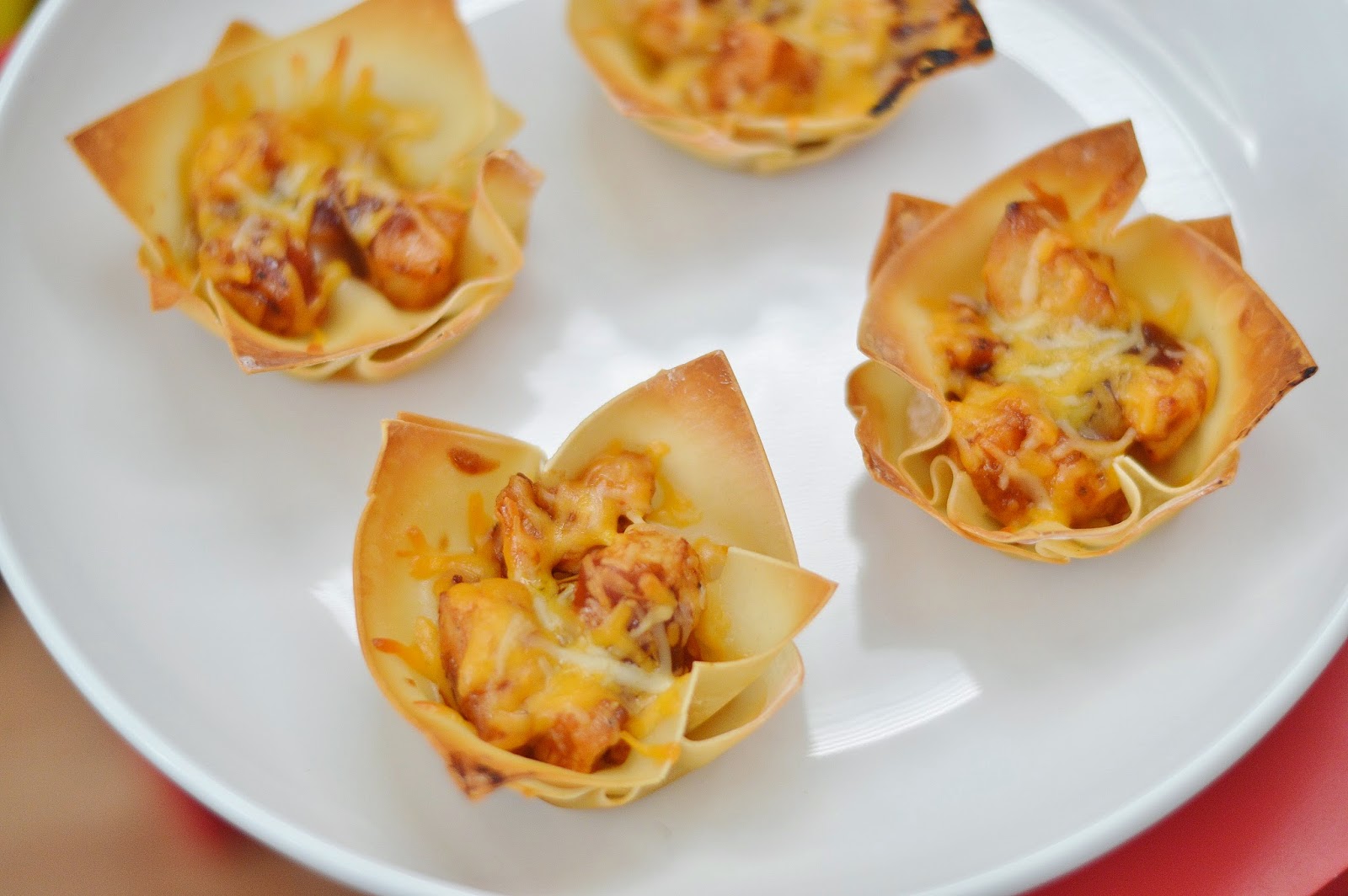 The Art of Comfort Baking: Barbecue Chicken Wonton Cups