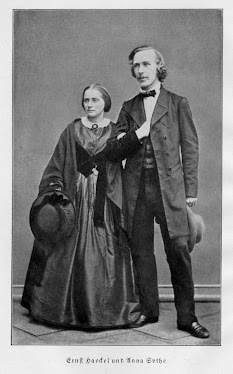 Ernst Haeckel's wife, Agnes Huschke