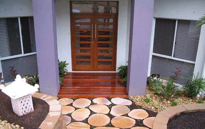 if you like to combine most of the color such as beige and gray you can also combine with the natural stone used for the walls of the terrace - Home Terrace Design if you like to combine most of the color such as beige and gray you can also combine with the natural stone used for the walls of the terrace - Home Terrace Design