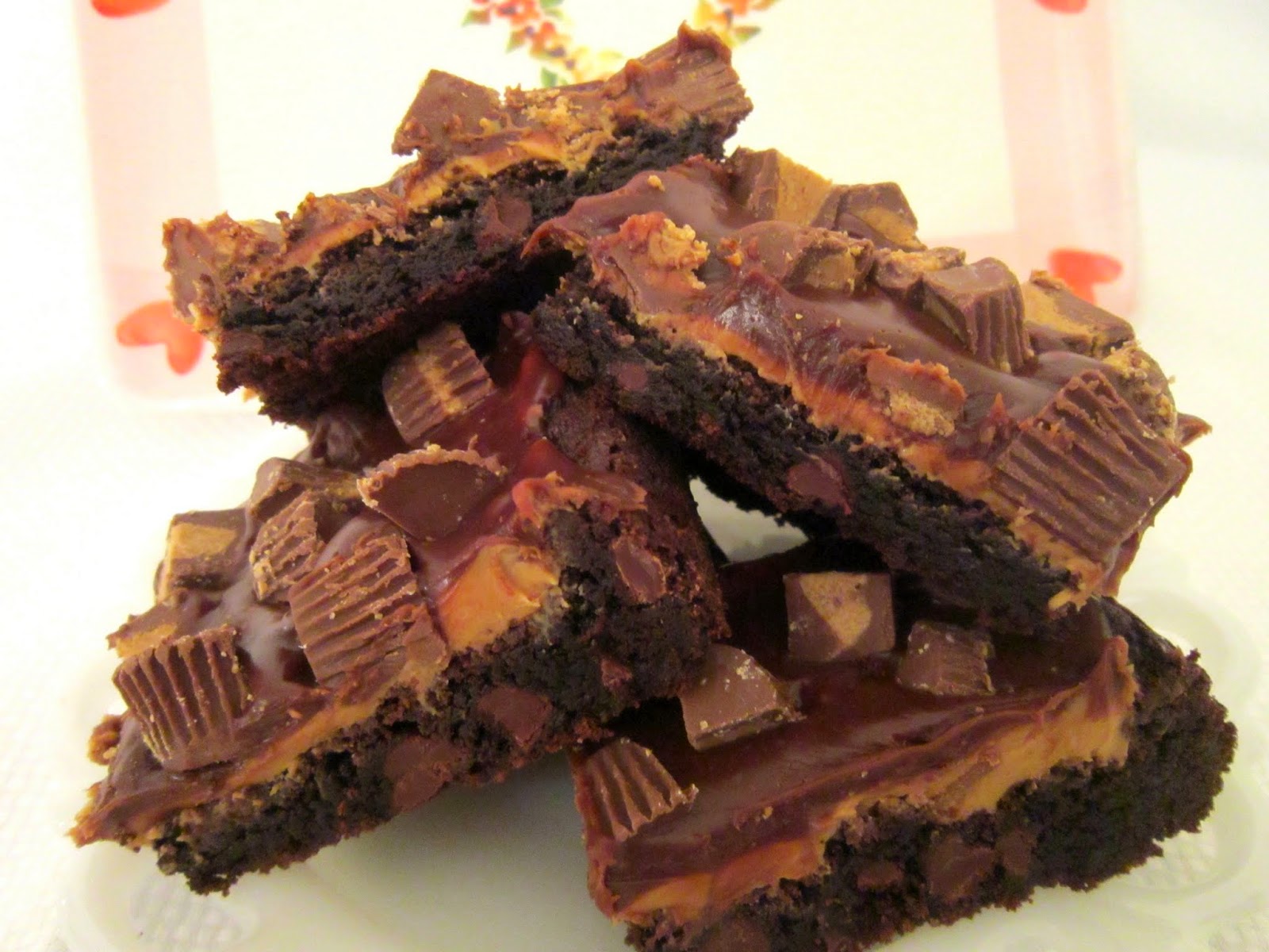The Italian Next Door Chocolate & Peanut Butter Lover's Brownies
