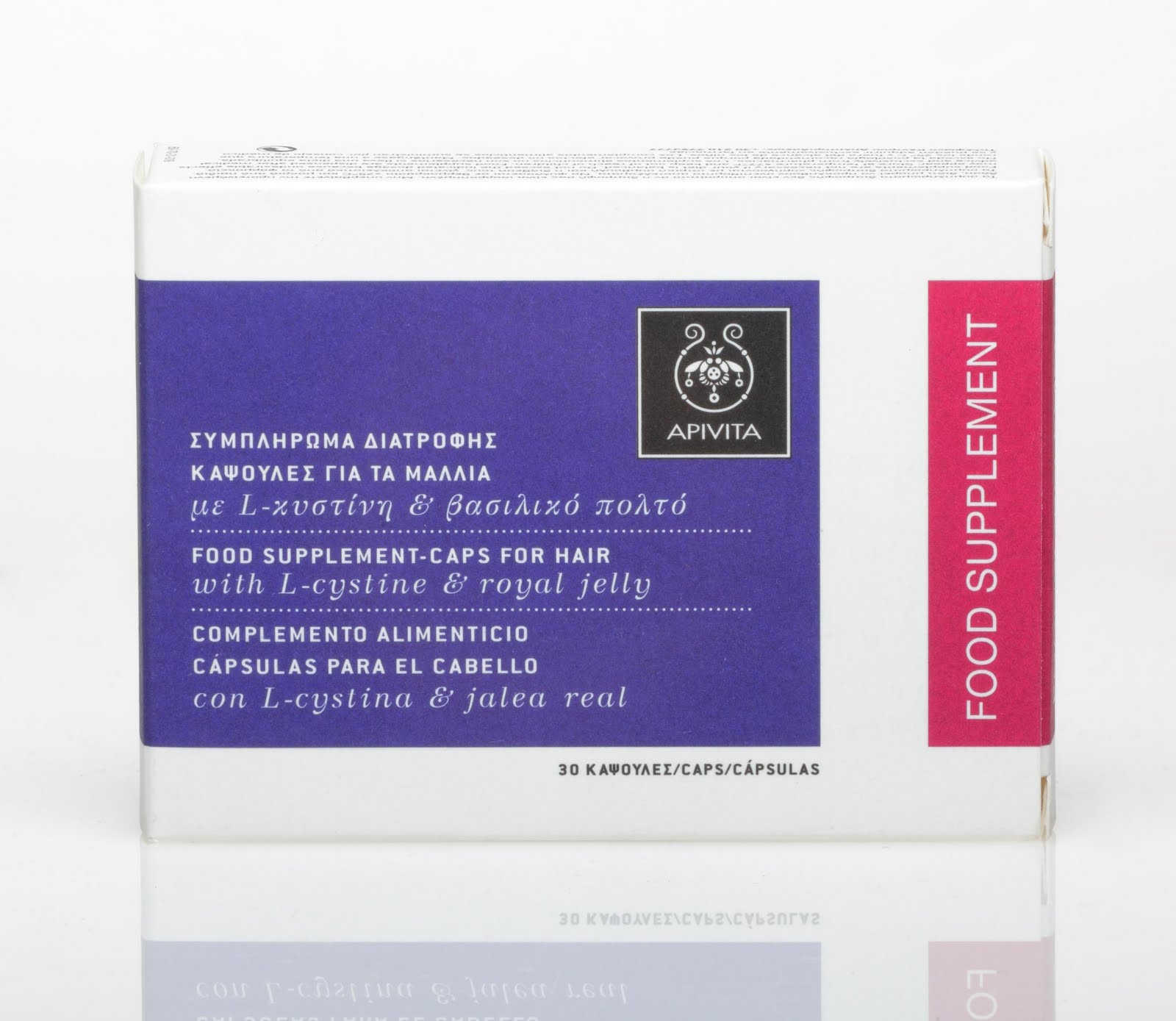 suplemento para el cabello en capsulas de apivita