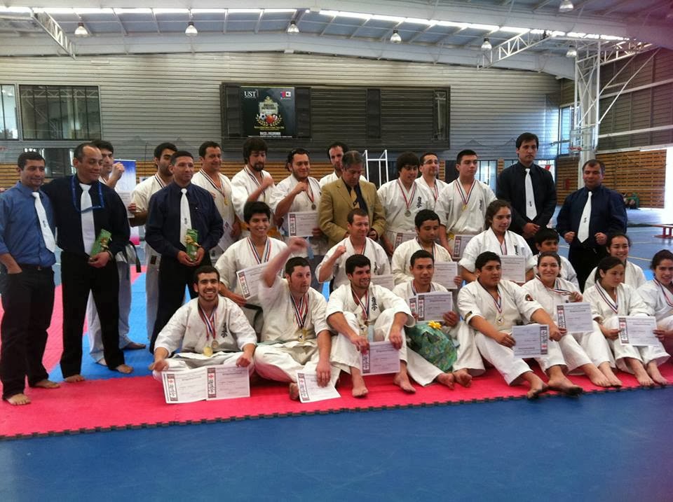 Torneo Regional Karate Kyokushin en Talca