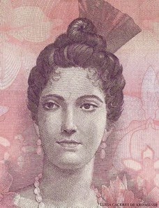 Luisana Cacéres de Arismendi.