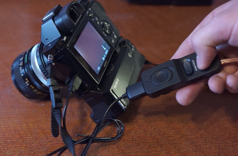 sony a7 a7r a58 wired shutter intervalometer