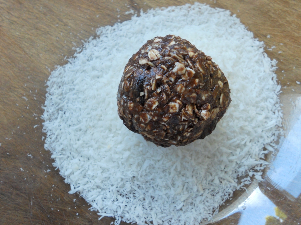 Snacking Squirrel: Cocoa Coconut Energy Balls