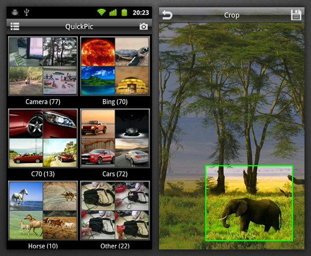 ANDROID. QuickPic, completo visualizador de imágenes HABLANDO DE