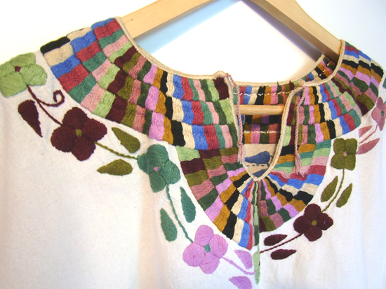 Mexican Embroidered Blouse