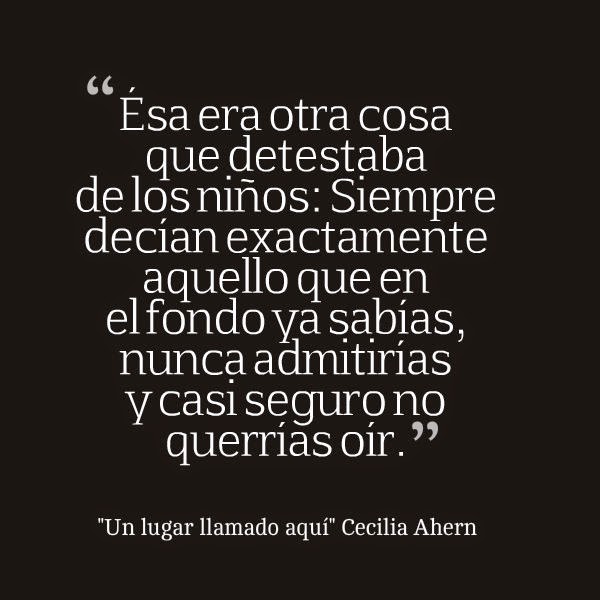 Oculta entre libros Un lugar llamado aquí