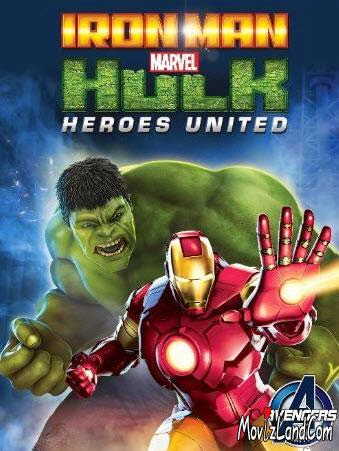 فيلم الانيمى الرائع Iron Man And Hulk Heroes United 2013 مترجم حصريا تحميل مباشر Iron+Man+And+Hulk+Heroes+United+2013