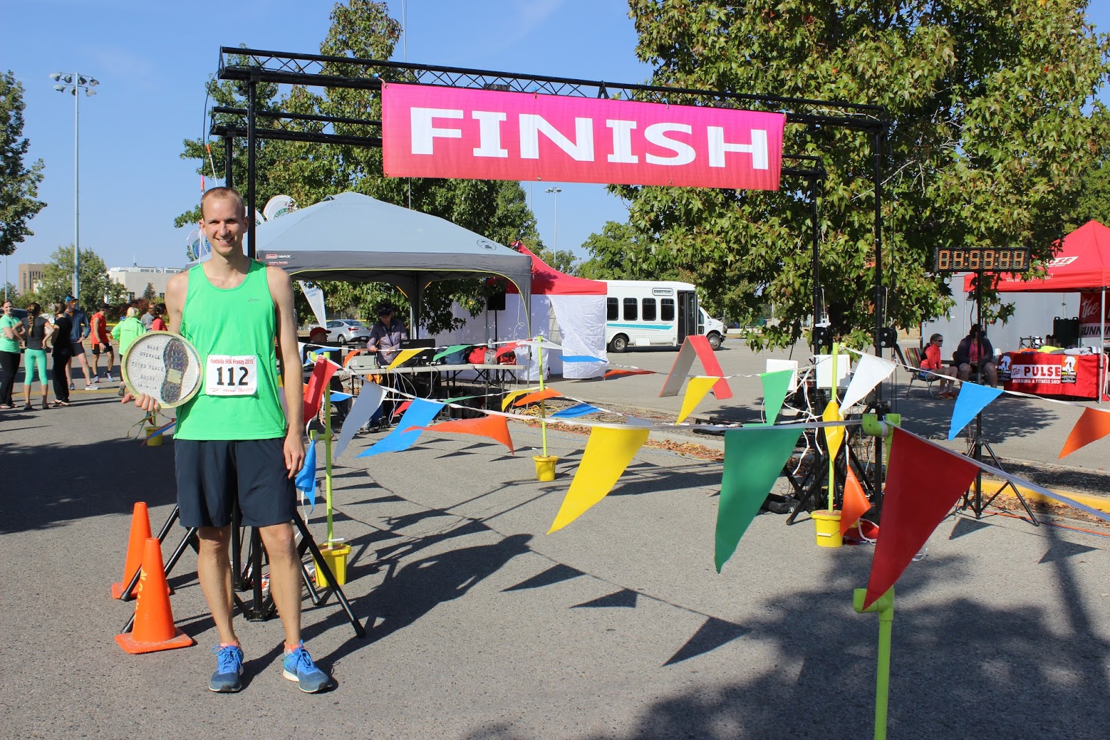 Foothills Frenzy 50K Finish Line