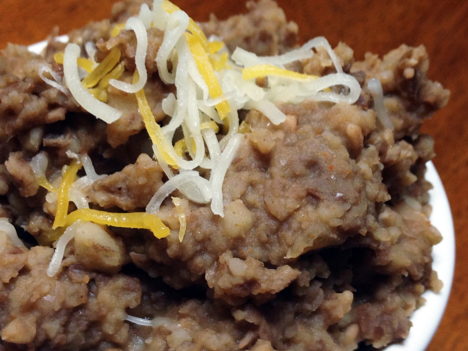 Homemade Refried Beans All Kinds of Yumm