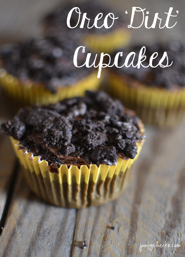 Oreo 'Dirt' Cupcakes - Oreo Cucpake Recipe Oreo 'Dirt' Cupcakes - Oreo Cucpake Recipe