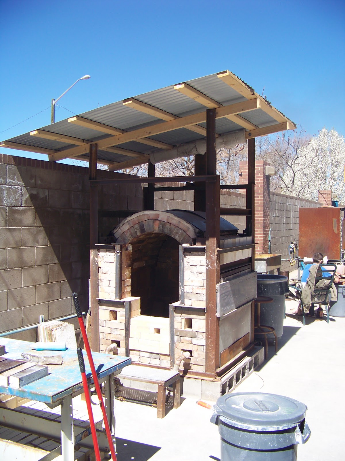 CMU 442 Kiln Construction Jake Allee Down Draft Salt kilns