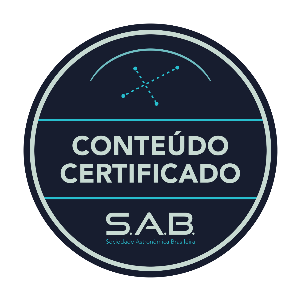 Selo de qualidade da Sociedade Astronômica Brasileira