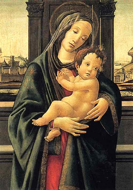 Botticelli's 'Madonna and Child.' Photo: Courtesy of the Stibbert Museum. Unauthorized use is prohibited.